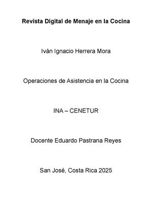 Revista Digital De Menaje En La Cocina