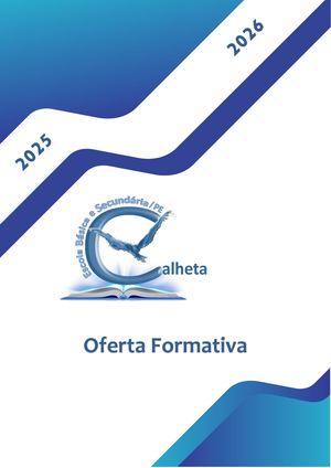 Oferta Formativa 2025 2026