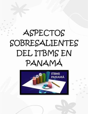 Revista Digital Aspectos Sobresalientes Del Itbms En Panamá