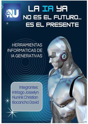Herramientas Informaticas De Ia Generativas