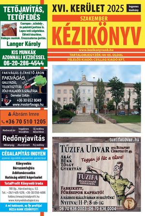 Tizenhatodik Kerület Kézikönyve 2025 Internet