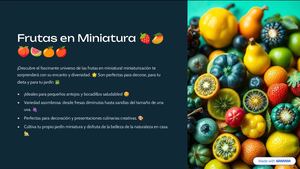 Frutas En Miniatura