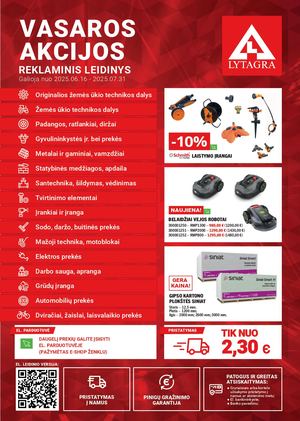 Lytagra - vasaros akcijų leidinys 2025