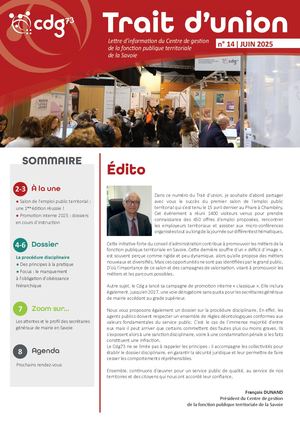 Trait d'union n°14 - juin 2025