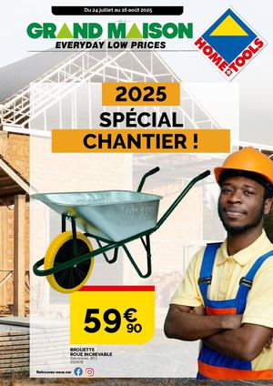 Catalogue Spécial Chantier Saint Martin 2025