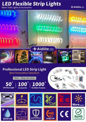 Led Flexible Strip Lights Neon Tube Lights & Accessories