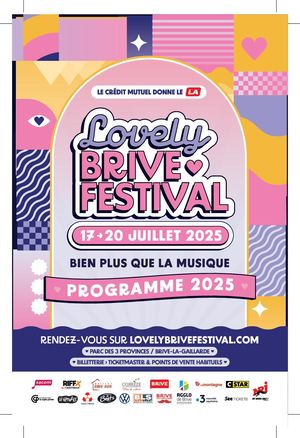 Programme Lovely Brive Festival 2025