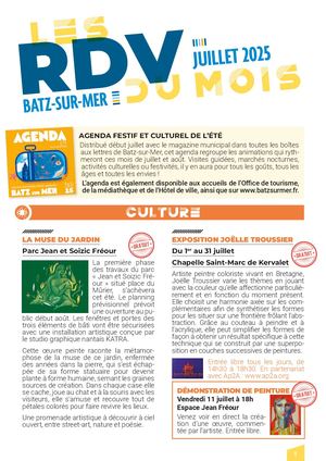 Rdv Du Mois Juillet 2025