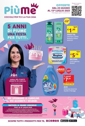 Offerta PiùMe 23 giugno - 13 luglio 2025