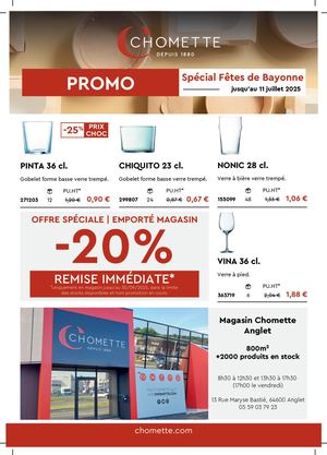 Flyer A5 - Anglet - Spécial Fêtes De Bayonne