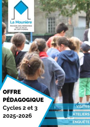 Offre Pédagogique La Mounière 2024 2025 Cycles 2 Et 3