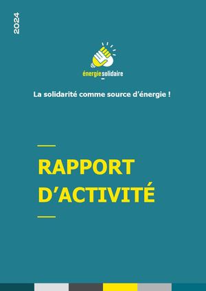 Rapport d'activité 2024