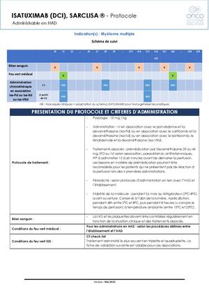 Protocole Had Isatuximab Vf