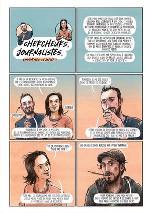 BD "Chercheurs, journalistes, comment mieux se parler ?"