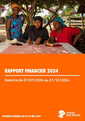 Rapport financier 2024 du CCFD-Terre Solidaire