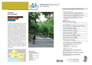 Topo Cyclo N°7 - Autour De Sylvacane