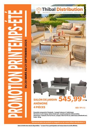 Promotion Printemps été