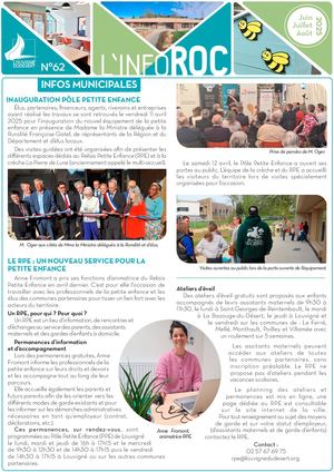 Inforoc 62 Juin > août 2025