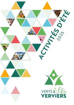 Brochure Été Verts&Vifs 2025