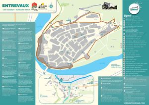 Plan Entrevaux