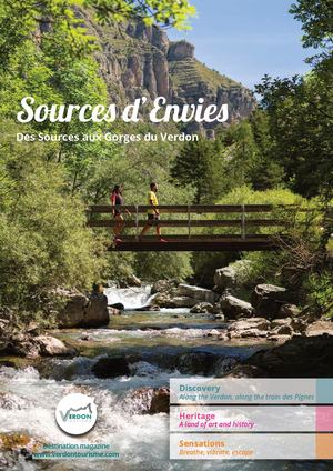 Guide découverte VERDON TOURISME version ANGLAIS