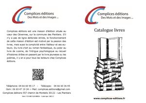 Catalogue Complices Editions Juin 2025