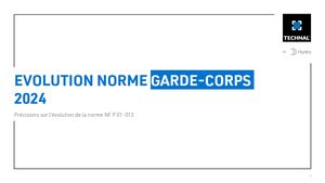 Garde Corps Précisions Norme 2024 04 06 2025 Technal