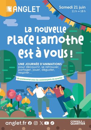 Place Lamothe, la nouvelle place est à vous