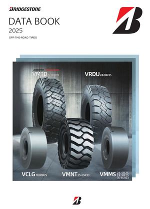 2025 BRIDGESTONE Data Book Off-the-Road Tires