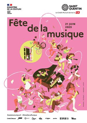 Programme de la fête de la musique du 21 juin 2025