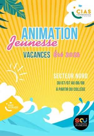 Programme Été Jeunesse Nord 2025 - CIAS / Pays de Craon