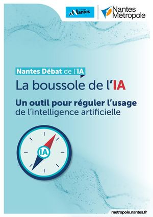 Nantes Métropole Guide De La Boussole de l'IA - un outil pour réguler l'usage de l'intelligence artificielle