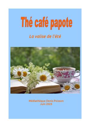 Thé Café Papote Juin 2025