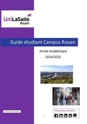 Rouen Student Guide Fr