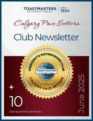 June 2025 Calgary Pace Setters Club Newsletter