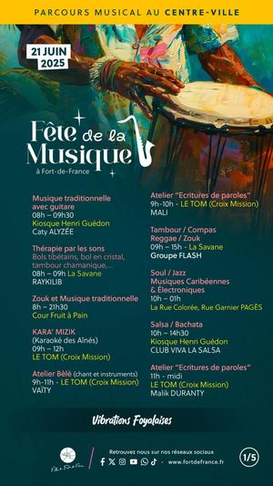 La Fête De La Musique À #FortdeFrance