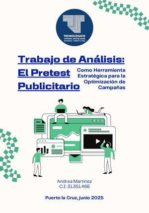 Pretest Publicitario