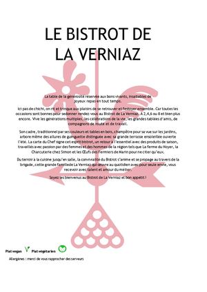Carte La Verniaz