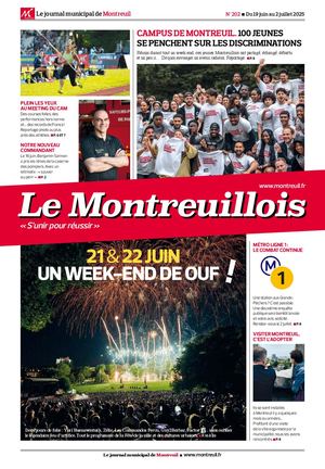 Le Montreuillois n°202 - du 19 juin au 2 juillet 2025