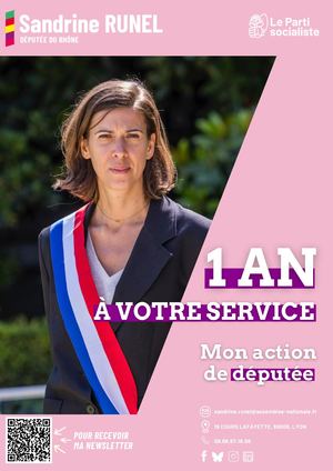 Sandrine Runel - Un an à votre service