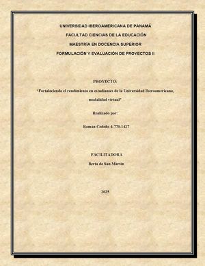 Román Proyeto Final