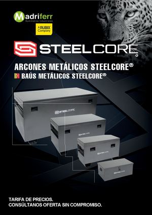 ARCONES METALICOS STEELCORE 2025