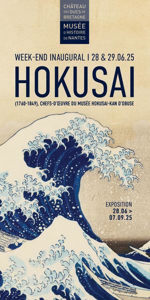 Week End Inaugural Exposition Hokusai Nantes 2025