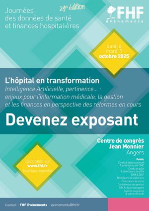 Plaquette commerciale - Journées des données de santé et finances hospitalières