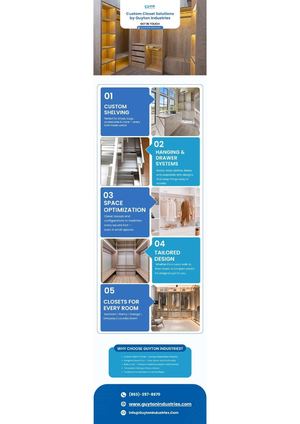 Custom Closet Solutions By Guyton Industries