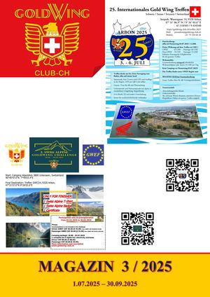 2025 03 Magazin vom Goldwing Club Schweiz v3