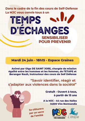 Temps d'échanges