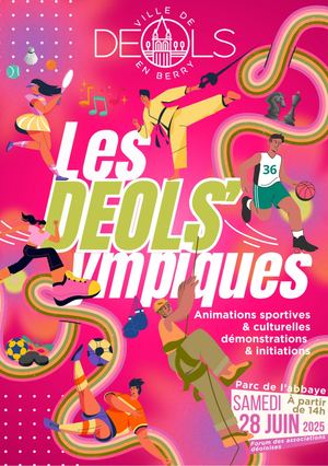 Deols'ympiques programme 2025