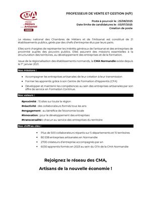 Prof De Vente Et Gestion Le Havre 1
