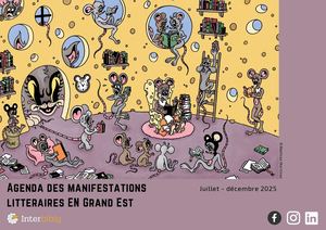 Agenda des manifestations littéraires en Grand Est_2e semestre 2025